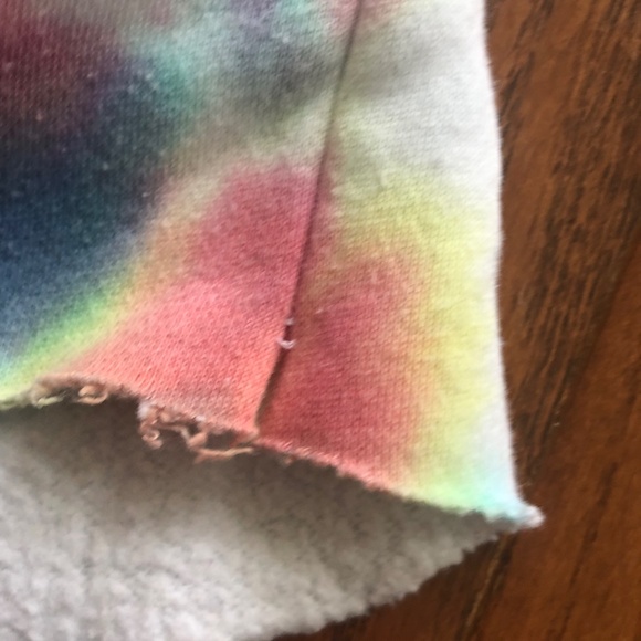 Sale: 5 for $10 - Time and Tru Tie Dye Crop Sweatshirt - Picture 5 of 8